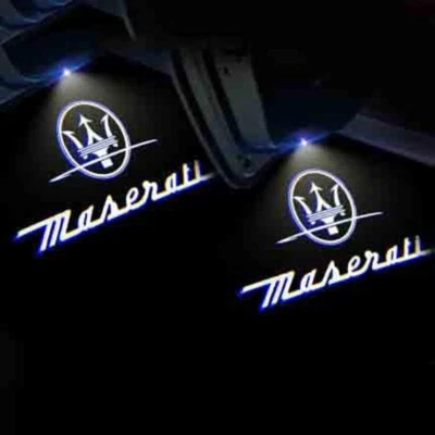 2 LUCI LED PROIETTORI SOTTO PORTA PER MASERATI LEVANTE 2016-2019 - Immagine 1 di 4