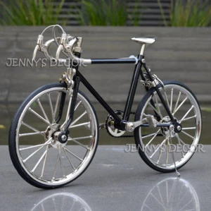 Réplica en miniatura de bicicleta de metal fundido a escala 1:10 para carreras de bicicleta de carretera - Imagen 1 de 17