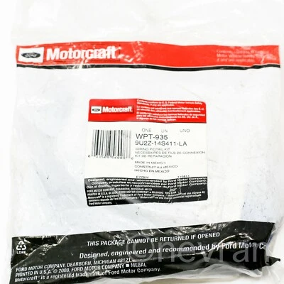 Motorcraft WPT-935 Engine Coolant Fan Motor Connector WPT935 Wire 9U2Z-14S411-LA - Image 1 of 3
