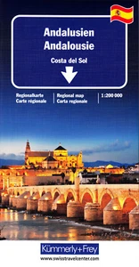 Spanien Regionalkarte Andalusien 1:200 000 - Straßenkarte Kümmerly + Frey - Bild 1 von 2