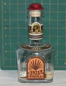 1921 Tequila Añejo Single Barrel 750 ml Empty Liquor Bottle - Picture 1 of 4