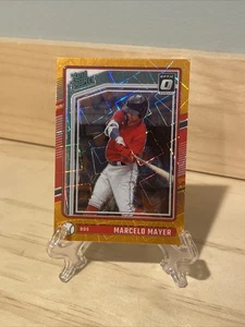 Marcelo Mayer 2024 Donruss Optic Rated Prospect Orange Velocity #137 Red Sox - Foto 1 di 2