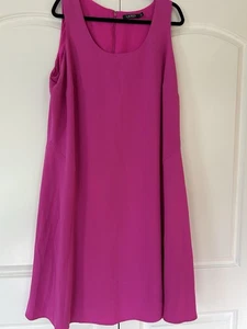 Lauren Ralph Lauren Womens Sleeveless Fit & Flare Lined Dress 18W Pink Career - Picture 1 of 7