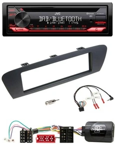 JVC CD DAB USB Bluetooth Lenkrad Autoradio für Renault Scenic Grand Scenic ab 20 - Bild 1 von 9