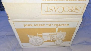 SpecCast John Deere Model M Tractor Industrial Yellow Dubuque 50th Anniversary - Picture 1 of 9
