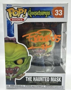 TIM JACOBUS SIGNED FUNKO GOOSEBUMPS THE HAUNTED MASK - BECKETT COA - Picture 1 of 5