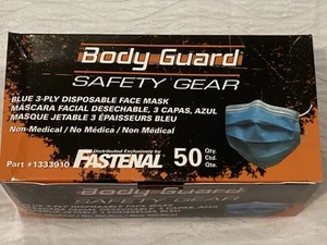 Lot of 200 Masks/Pieces Body Guard Safety Gear Disposable Masks Non-Medical *New - Picture 1 of 4