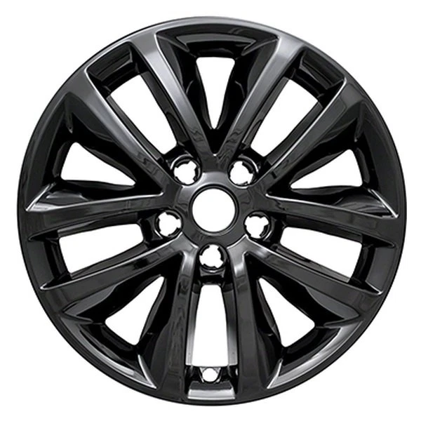 For Kia Sorento 2016-2017 CCI IWCIMP399BLK 5 V-Spoke Gloss Black Wheel Skins - Image 1 of 1