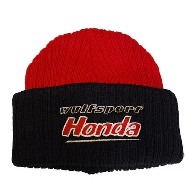 Gorro Oficial Wulfsport Honda 100% Acrílico Bordado Rojo y Negro BC13150 Foto 1 de 2