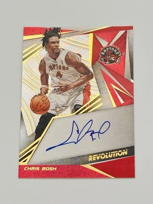 Panini Revolution Chris Bosh 2019-20 automático #AG-CBS Raptors Foto 1 de 3