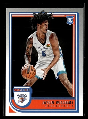 2022-23 Hoops Rookie #269 Jaylin Williams Oklahoma City Thunder Basketball Card - Image 1 of 2