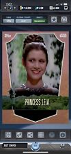 Topps Star Wars Digital Card Trader Red Yavin Princess Leia Insert Award