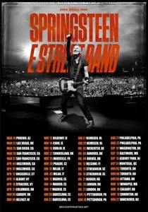 Bruce Springsteen 2024 box office Concert Poster USA / CANADA - Picture 1 of 1