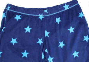 Blue Stars Fleece Pajama Lounge Sleepwear Bottoms Flirtitude XL - Picture 1 of 10