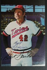 Billy Gardner 1981-85 Minnesota Twins Signed Autographed 3x5 Postcard Photo 