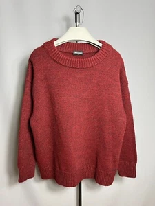 dsquared2 16y junior girls knit sweater burgundy (womans oversize) - Picture 1 of 10