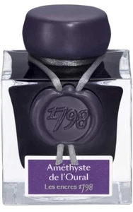 J. Herbin 1798 Anniversary Inks - Silver Sheen 50 ml Bottled - Amethyste de L... - Picture 1 of 4