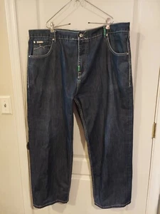 Vintage LRG 44x30  Jeans Lifted Research Group Denim Hip Hop Baggy Y2k Skater - Picture 1 of 11