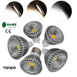Dimmable LED COB Spot Light E27 GU10 MR16 220V 12V Bedroom Spotlight Bulb Lamp - Picture 1 of 15