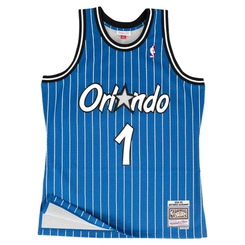 Mitchell & Ness Blue NBA Orlando Magic Anfernee Hardaway 1994-95 Swingman Jersey Cover