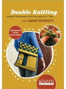 Double Knitting - Essential Techniques to Knit Two Layers at a Time - DVD - Imagen 1 de 1