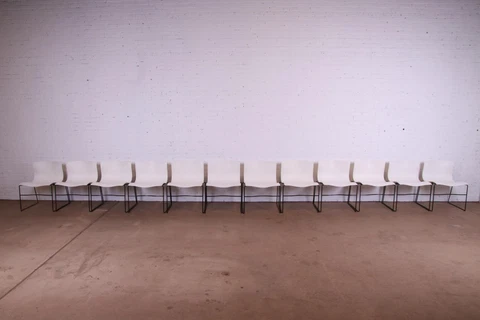 Massimo Vignelli for Knoll International Postmodern Handkerchief Chairs, 12 Cover