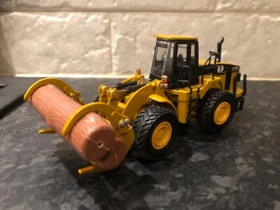 HYTRUCK 1:50 Diecast Log Loader Caterpillar CAT 980G Forestry Copy Timber 1:50th Code 3