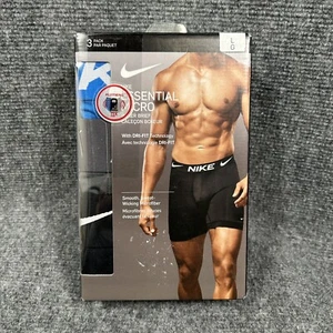Nike Essential Micro Calzoncillos Boxer Para Hombre Talla L Cintura Grande 36-38” Paquete de 3 Dri-Fit - Imagen 1 de 8