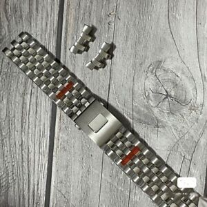 20 mm 21 mm Stainless Steel Watch Bracelet Fits For IWC Mark XVII XVIII Prince