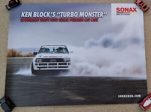 2022 Ken Block Sonax "Turbo Monster" Audi Sport quattro SEMA Show Rally Poster