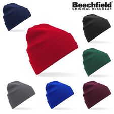 Beechfield Organic Cotton Original Cuffed Beanie B45N - Double Layer Cuffed Hat