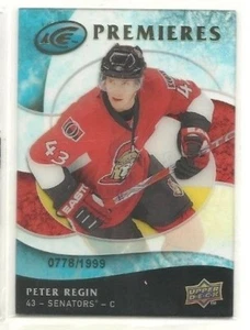 2009-10 Upper Deck Ice #115 Peter Regin RC 0778/1999 (ref41971) - Picture 1 of 1