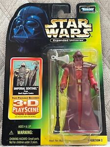 VINTAGE 1998 STAR WARS EXPANDED UNIVERSE IMPERIAL SENTINEL ACTION FIGURE NEW