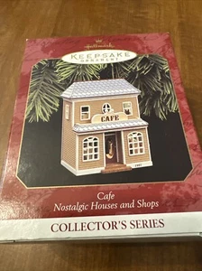 Hallmark Keepsake Ornament  CAFE  Nostalgic Houses & Shops  1997  #14 - Picture 1 of 5