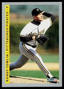 1993 Fleer - Randy Tomlin #121 - Pittsburgh Pirates - Picture 1 of 2