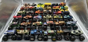 Hot Wheels Monster Jam Truck Lot of 36 1:64 Monster Trucks One Duplicate - Picture 1 of 11