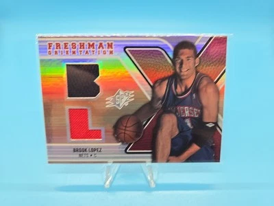 2008-09 SPx Freshman Orientation Jerseys Brook Lopez #FO-BL Rookie RC - Image 1 of 4