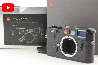[MINT in Box] LEICA M7 0.85 Black Rangefinder 35mm Film Camera Body From JAPAN - Image 1 of 4