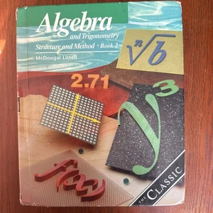 Algebra and Trigonometry Bk. 2 : Structure and Method by McDougal-Littell... - Imagen 1 de 2