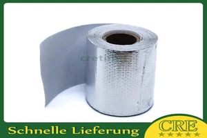 5m x 50mm Silber Hitzeschutz Isoliertape selbstklebend Klebeband reflektierend - Picture 1 of 5