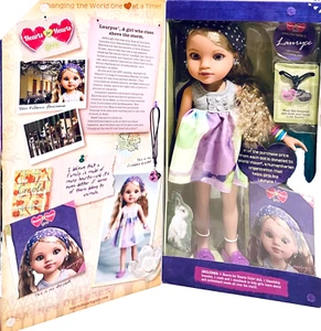 Playmates Toys Hearts For Hearts Girls Lauryce From USA 14" Vinyl Doll NIB 2018 - Picture 1 of 7
