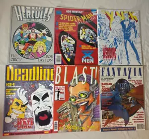 LOTE de 6 cómics Hércules/Spiderman/X-men/Deadline/Explosión/Fantazia ¡Grandes lecturas! - Imagen 1 de 1