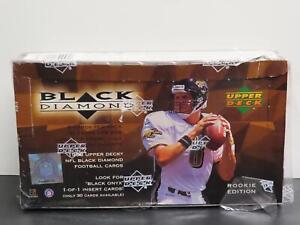 1998 Upper Deck Black Diamond NFL Football Factory Sealed Hobby Box