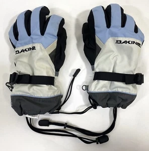 Dakine Gloves Womens Size L Snowboarding Toggle Pull Ski Snow Insulated Blue - Picture 1 of 17