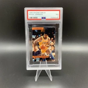 1989 Phoenix Magnetables - Magic Johnson - Los Angeles Lakers HOF - PSA 7 - Picture 1 of 6