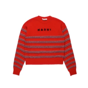 MARNI Girls Striped crew-neck jumper,Girls 12 years, NEW with tags - Picture 1 of 11