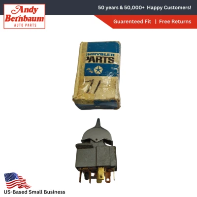 Interruptor de control de limpiaparabrisas variable de 3 velocidades Chrysler Imperial 1971-1973 3488196 nuevo en stock Foto 1 de 4