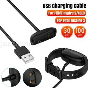 Câble de charge 100 cm plomb pour chargeur Fitbit Inspire /HR / Fitbit Inspire 2 3 - Photo 1/18