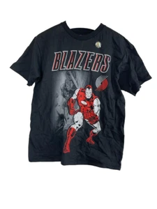 Fifth Sun Youth Blazers Rockets Short-Sleeve T-Shirt Black, Large - Picture 1 of 6
