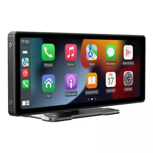 Wireless 10" Touchscreen WiFi Android Auto HD Portable Multimedia Apple Carplay - Bild 1 von 22